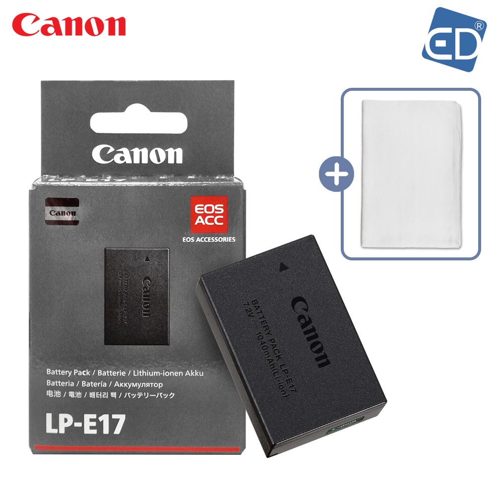 [캐논정품] LP-E17 리튬 이온 배터리 EOS R8 / EOS R10 / EOS R50 / EOS R50V / 850D+포켓융 /ED 59,000원