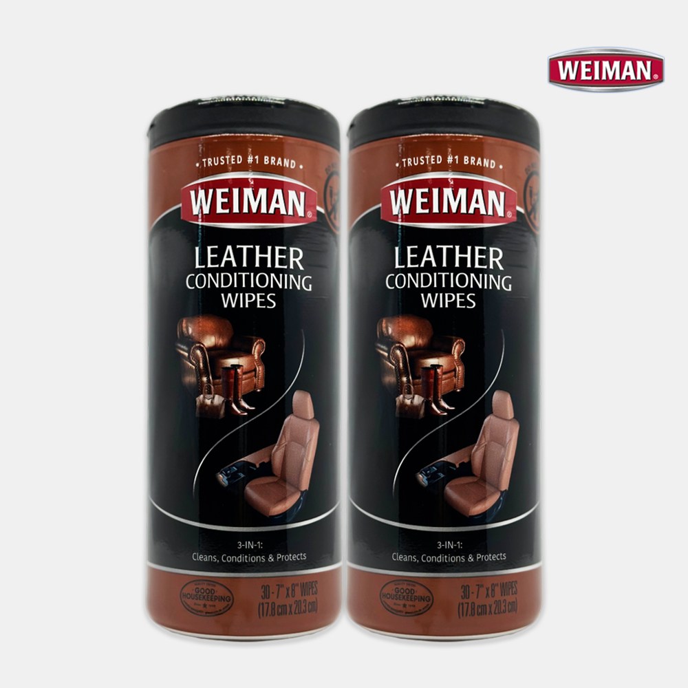 와이만 가죽클리너 티슈형 소파 차량용 크리너 30매입, 2개, 650g 26,900원