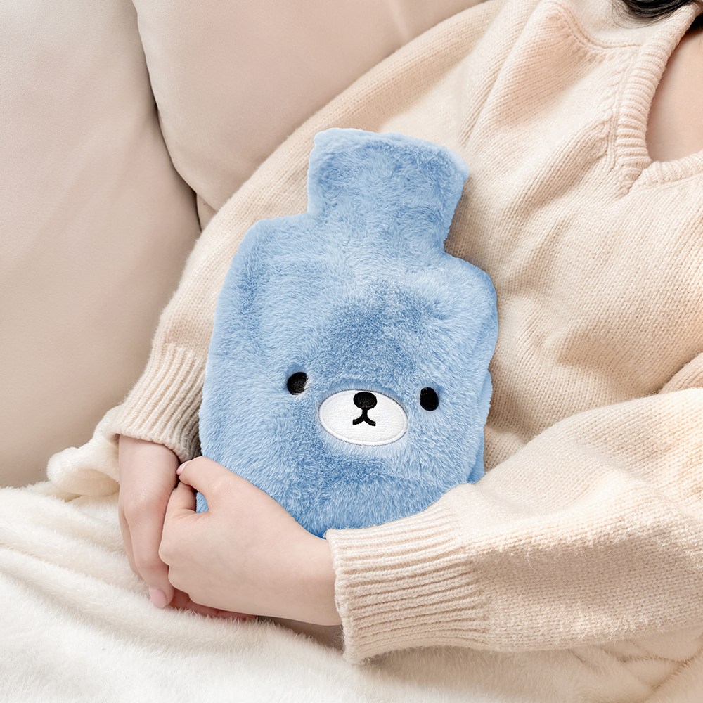 엠팩플러스 보온 물주머니 찜질팩 핫팩 보온주머니 온열팩 2L, 블루베어 12,900원