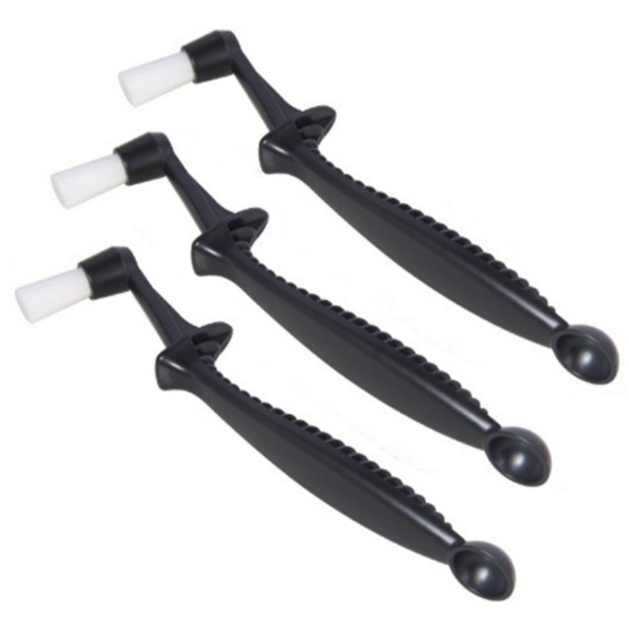 예스마켓 커피 기계 에스프레소 머신 청소 브러쉬 세척솔 1+1+1, 3개, 블랙 9,700원