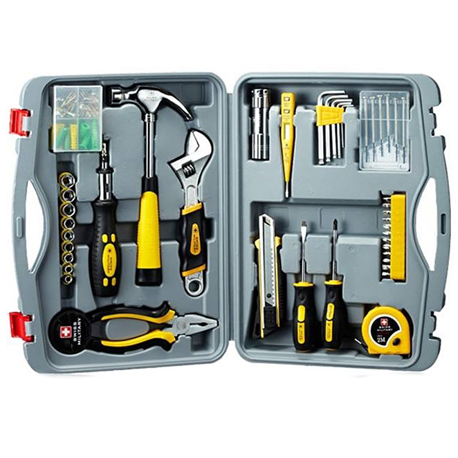 스위스밀리터리 가정용 수공구 세트 SMT-0013, 100pcs, 1세트 59,900원