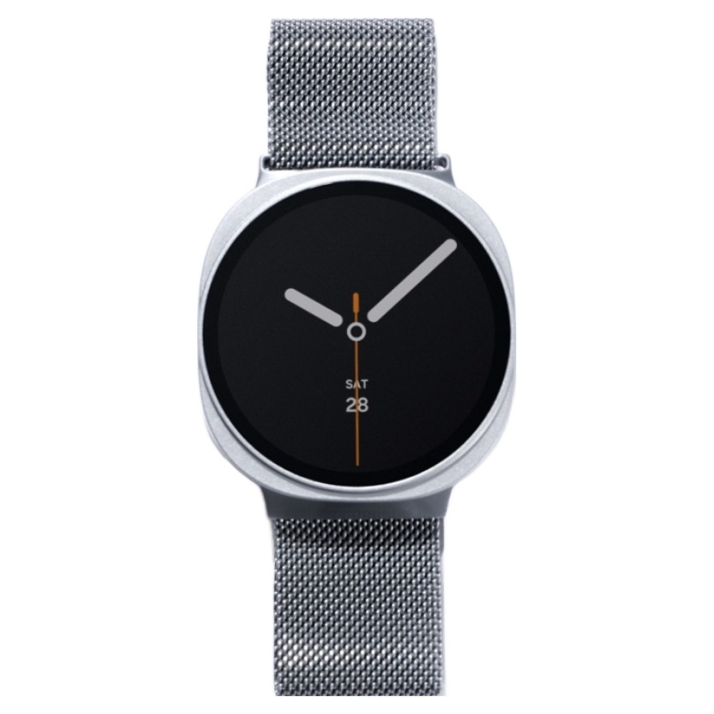 우먼스9999 밀레니즈 루프 밴드 스마트워치 스트랩, 플래티넘실버, 1개 17,900원