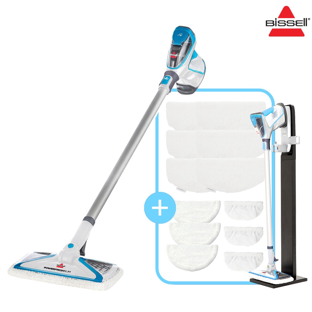 비쎌 슬림 스팀청소기 FULL 패키지 (정품걸레 12P+거치대 구성) 327,800원