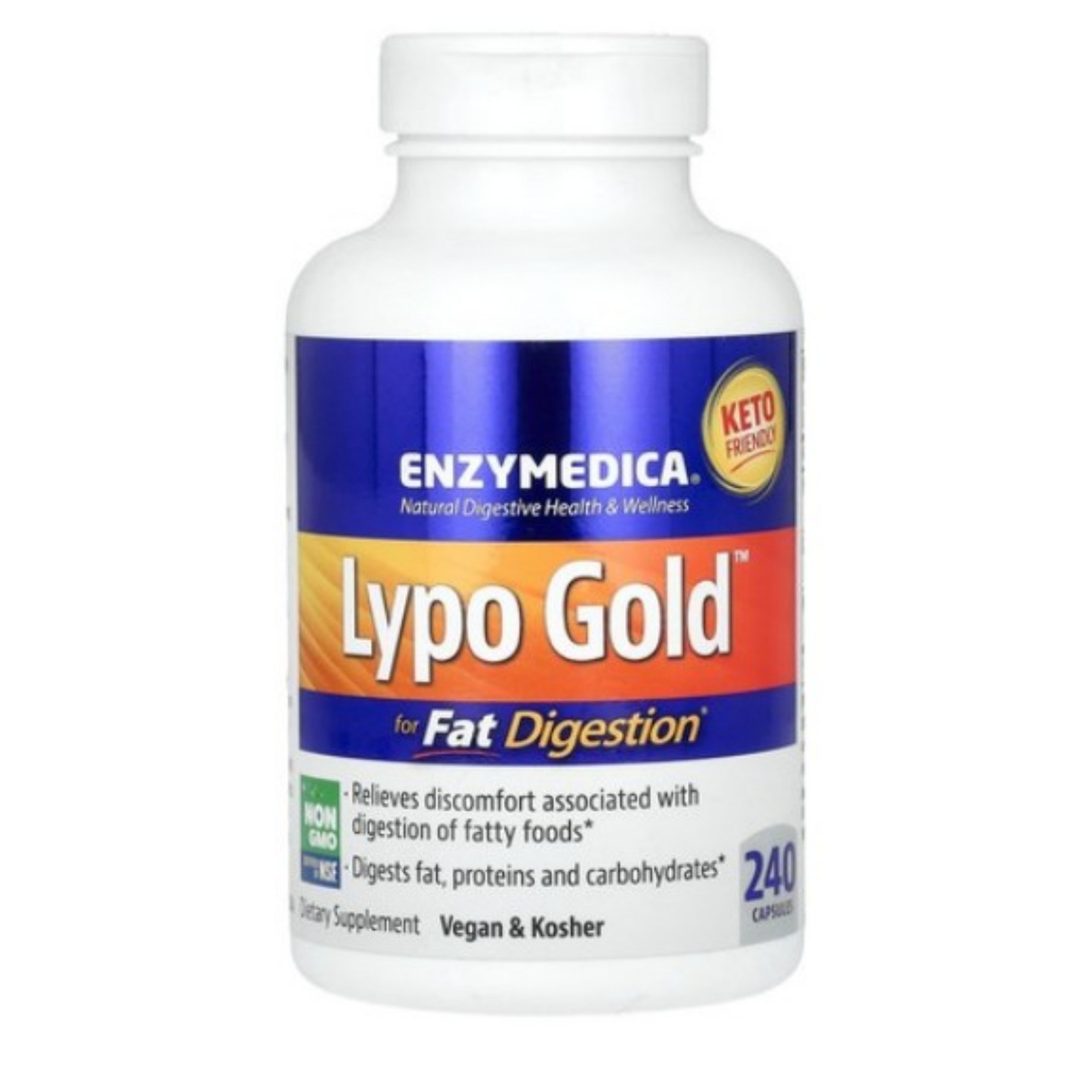 [정품보장]Enzymedica 엔자이메디카 리포골드 엔자임 소화 효소, 240정, 2개 123,590원