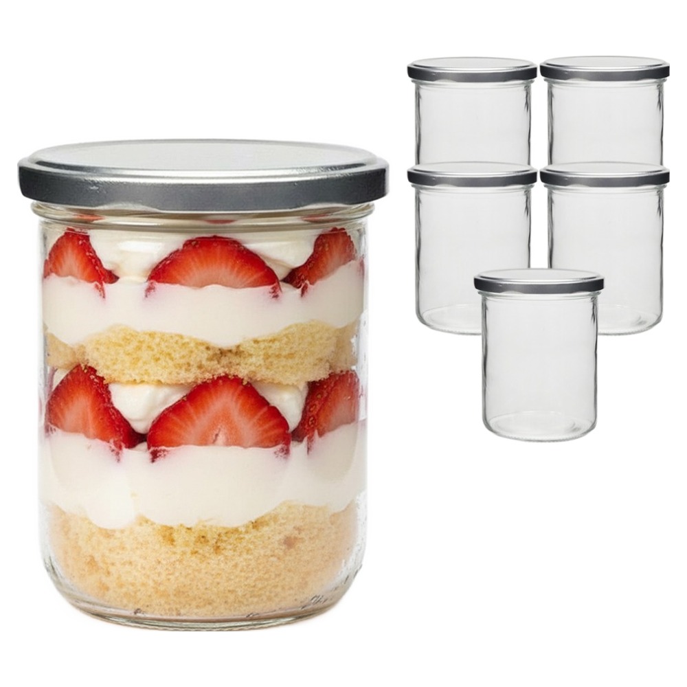 미르코리아 미니 하프 입구넓은 유리병, 6개, 400ml 13,790원