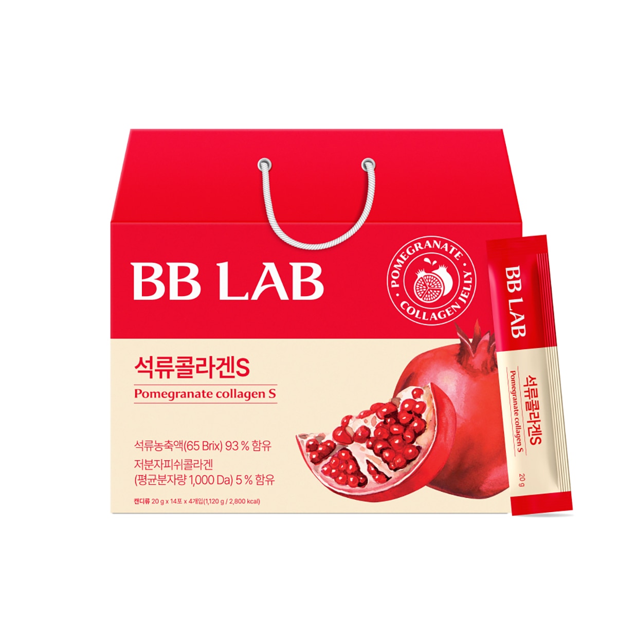 뉴트리원 BB Lab 석류콜라겐S 20g x56포, 1.12kg, 1세트 55,550원