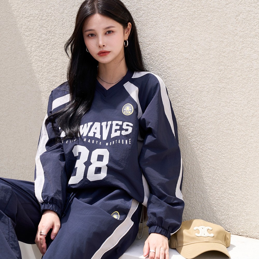 남녀공용 나일론 브이넥 져지 셋업 #CSOs-018-1 59,000원