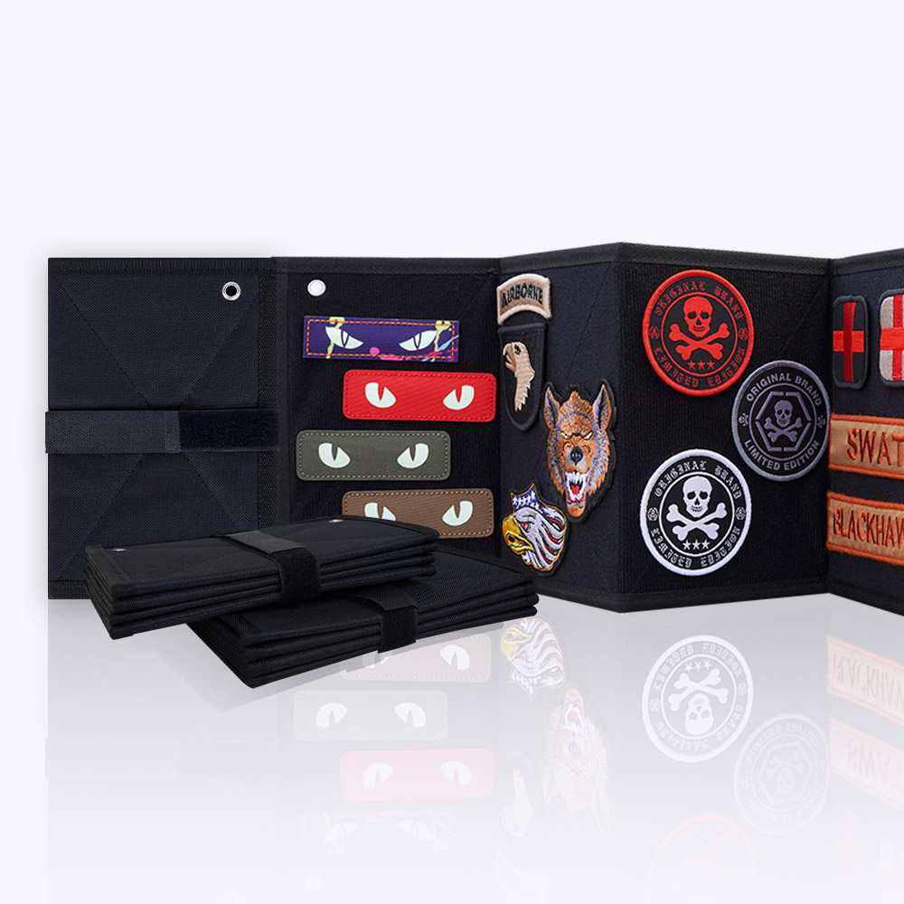 전술 패치북 A (병풍형) - 밀리터리 벨크로 와펜 보관 수집 기념 전역 군인 선물 29,900원