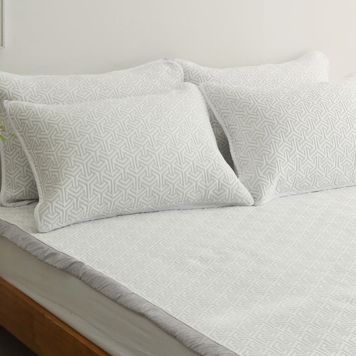 누보레 듀라론 냉감패드, 화이트 + 그레이 85,900원