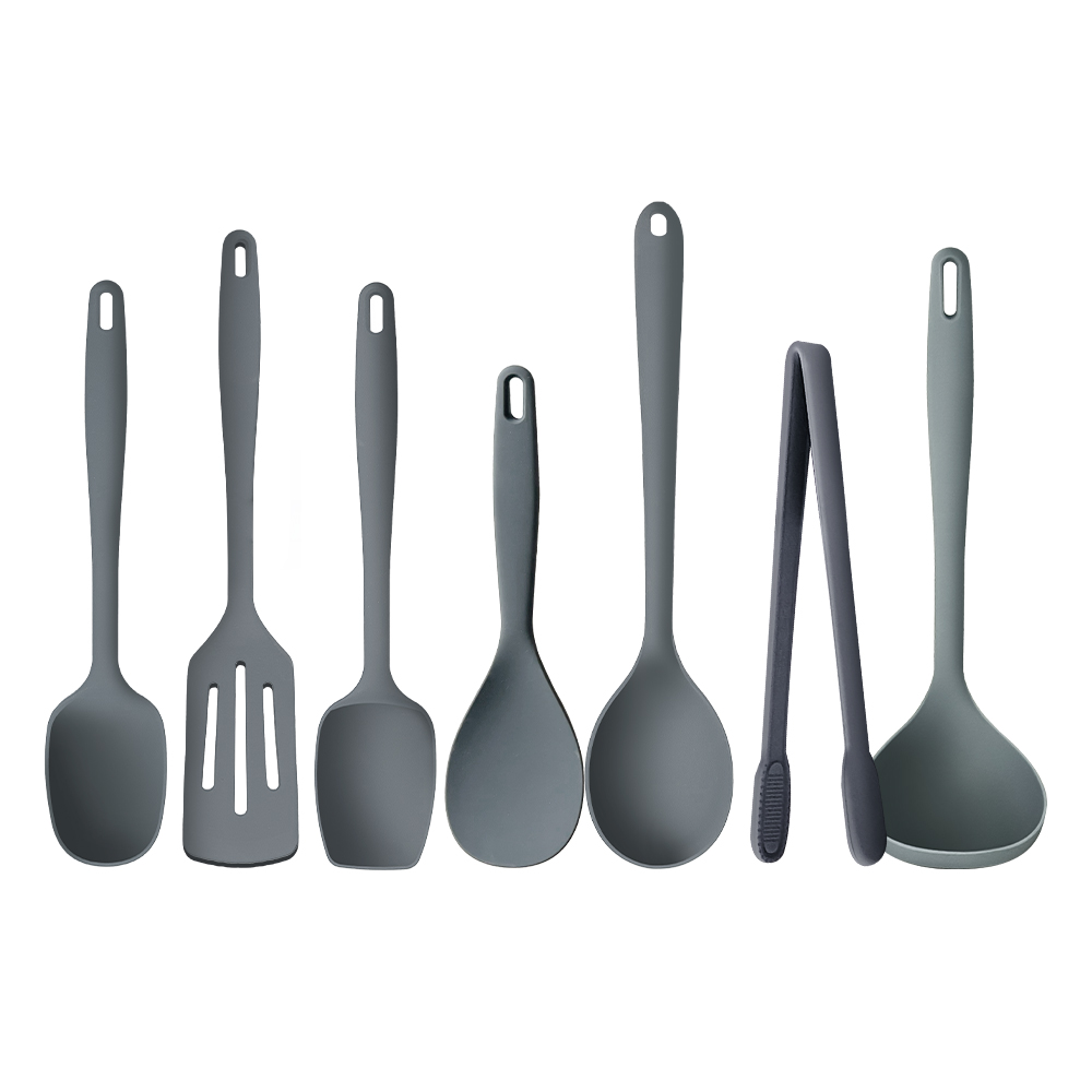 더하리 국산 플래티넘 실리콘 조리도구 7종 세트, 1세트, 차콜그레이, 볶음스푼+다용도스푼+깔끔주걱+국자+뒤집개+밥주걱+집게 53,500원
