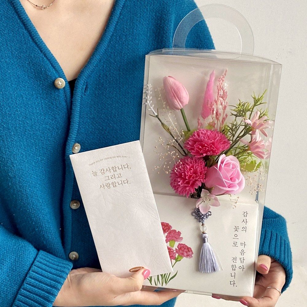 부모님생일 용돈 추석선물 카네이션 고급 비누 카네이션+용돈봉투세트, 핑크 비누꽃다발+용돈봉투, 1개 31,000원