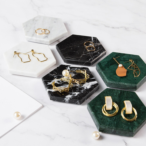 스톤오브제 촬영 소품 마블 트레이 대리석 감성 인테리어 전시다이 진열대 스냅조이 4,500원