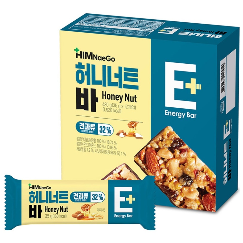 힘내고 허니너트바 12p 12,400원