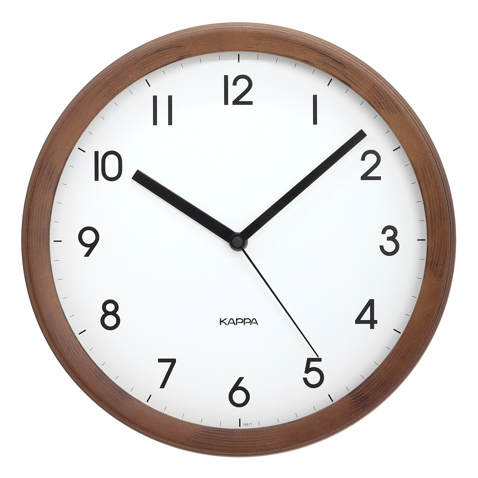 KAPPA 빈티지 우든 프레임 벽시계 중형, 브라운 37,650원