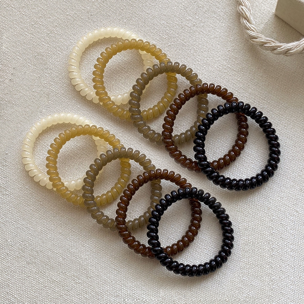 워더미 여성용 전화선 자국없는 슬림 머리끈 5종 x 2p 세트 M2053 4,900원