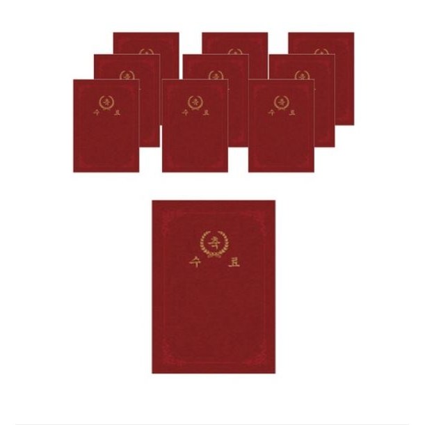 다니엘문구 매직패브릭 이중접착끼움식 종이 상장케이스 350g 33,840원