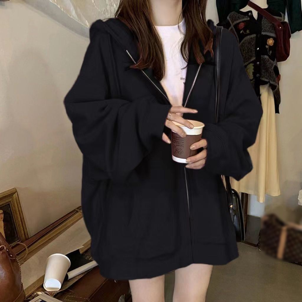 ZAJA여성 후드 집업 점퍼 심플 빅 포켓 데일리 빅사이 17,900원