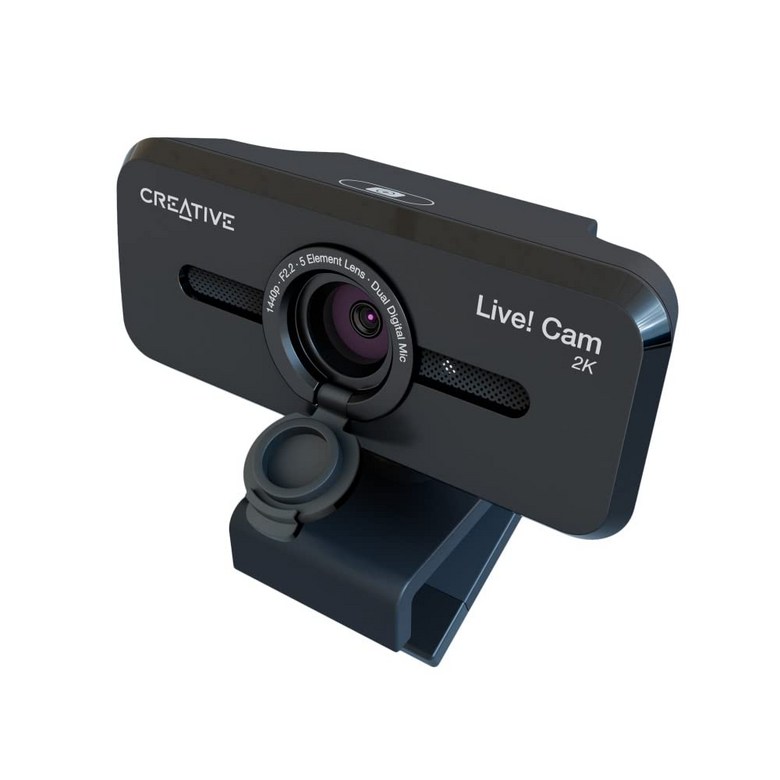 Creative Live Cam Sync V3 와이드 앵글 2K QHD 4x 디지털 줌 듀얼 마이크 탑재 웹캠 LC-SYNCV3 60,650원