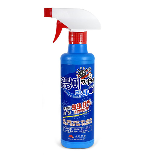 수정산업 곰팡이제거왕 500ml 곰팡이청소세제 곰팡이제거제욕실줄눈 베란다곰팡이 실리콘곰팡이 벽지곰팡이제거, 1개 6,000원