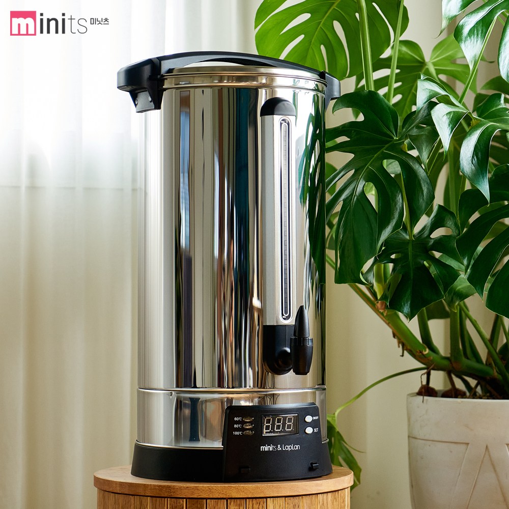 미닛츠 전기물끓이기 자동 업소용 전기온수통 전기보온물통 15리터 LPL-015L 123,800원