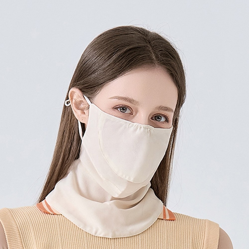 베일리화이트 여성 골프 마스크 UV 자외선 차단 여름용 스포츠 등산 자전거 테니스, 오픈 아이보리, 1개 25,000원