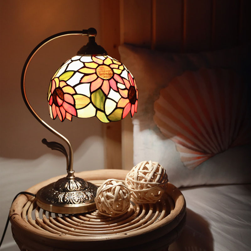 해바라기 스테인드글라스 테이블 단스탠드 200, 해바라기 단스탠드 200-LED전구포함, 현재가 115,000원