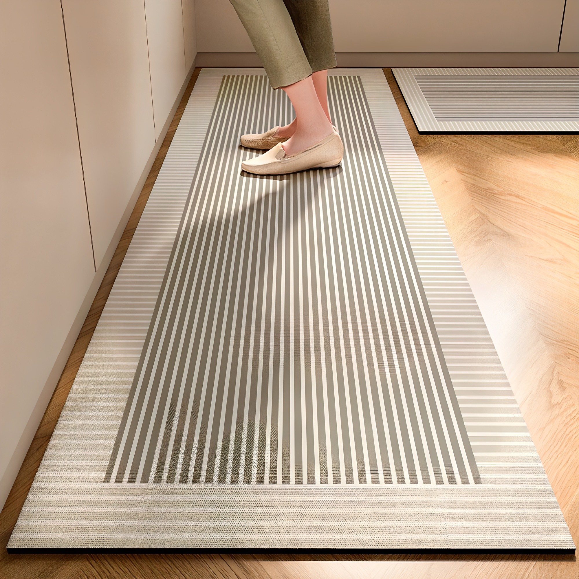 베이지 규조토 주방매트 주방 부엌 발매트 대형 특대 싱크대 욕실 화장실, 스퀘어 9,900원