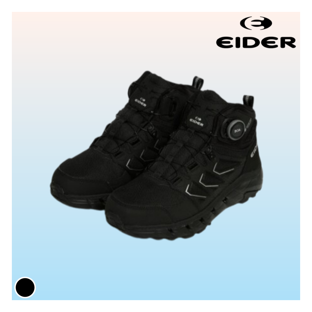 아이더 등산화 남성 고어텍스 미드컷 방수 하이킹화 샬레 에어로 보아 DMF24G01 179,000원