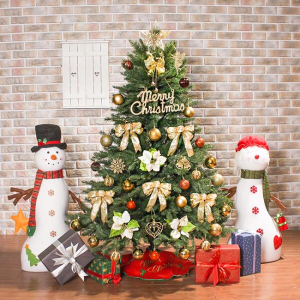 아트박스/위드마켓 150cm 카니발골드 전나무 혼합 트리 풀세트, 쏘이즈샵 본상품선택 207,400원