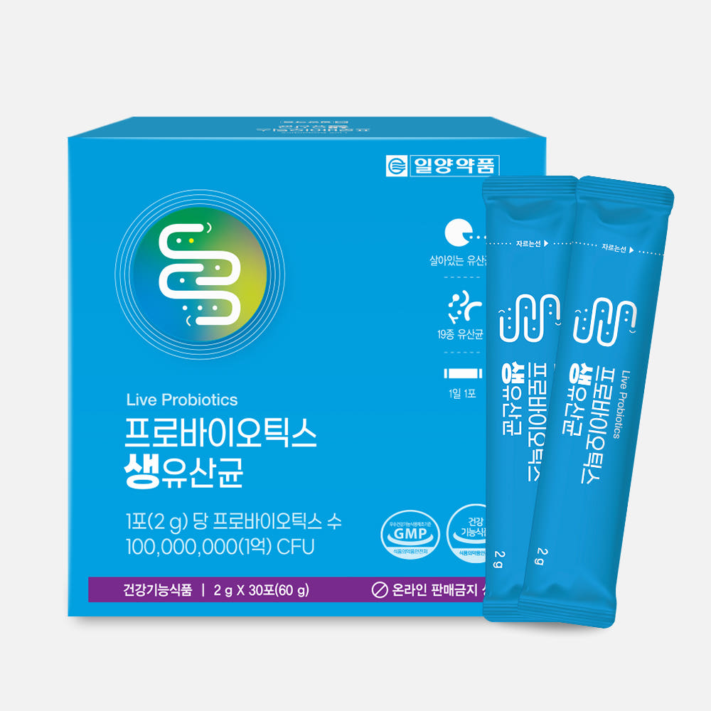 일양 프로바이오틱스 생유산균, 30개, 2g, 현재가 4,980원