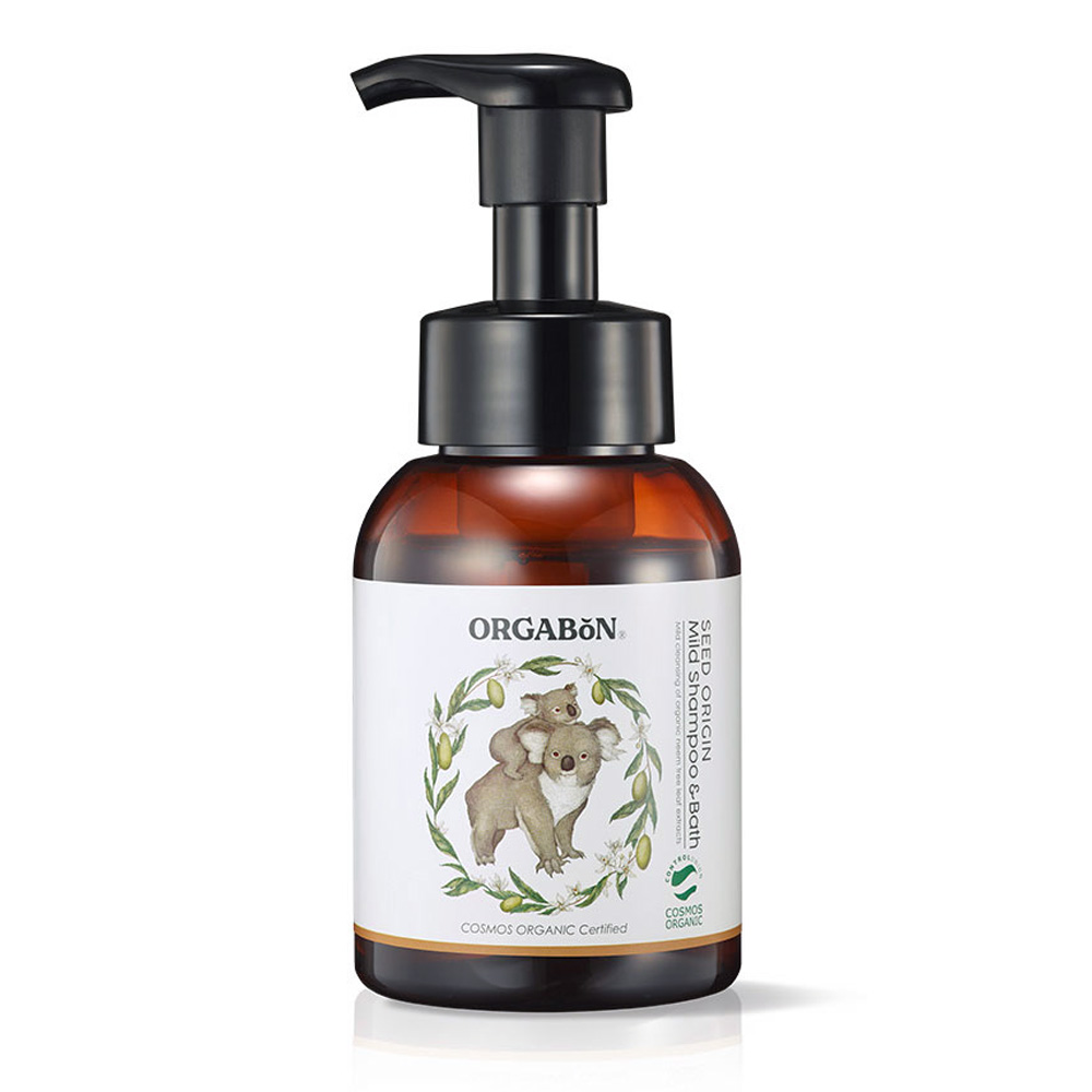 오가본 씨앗품은 유기농 순한 유아용 샴푸앤바쓰, 280ml, 1개 25,990원