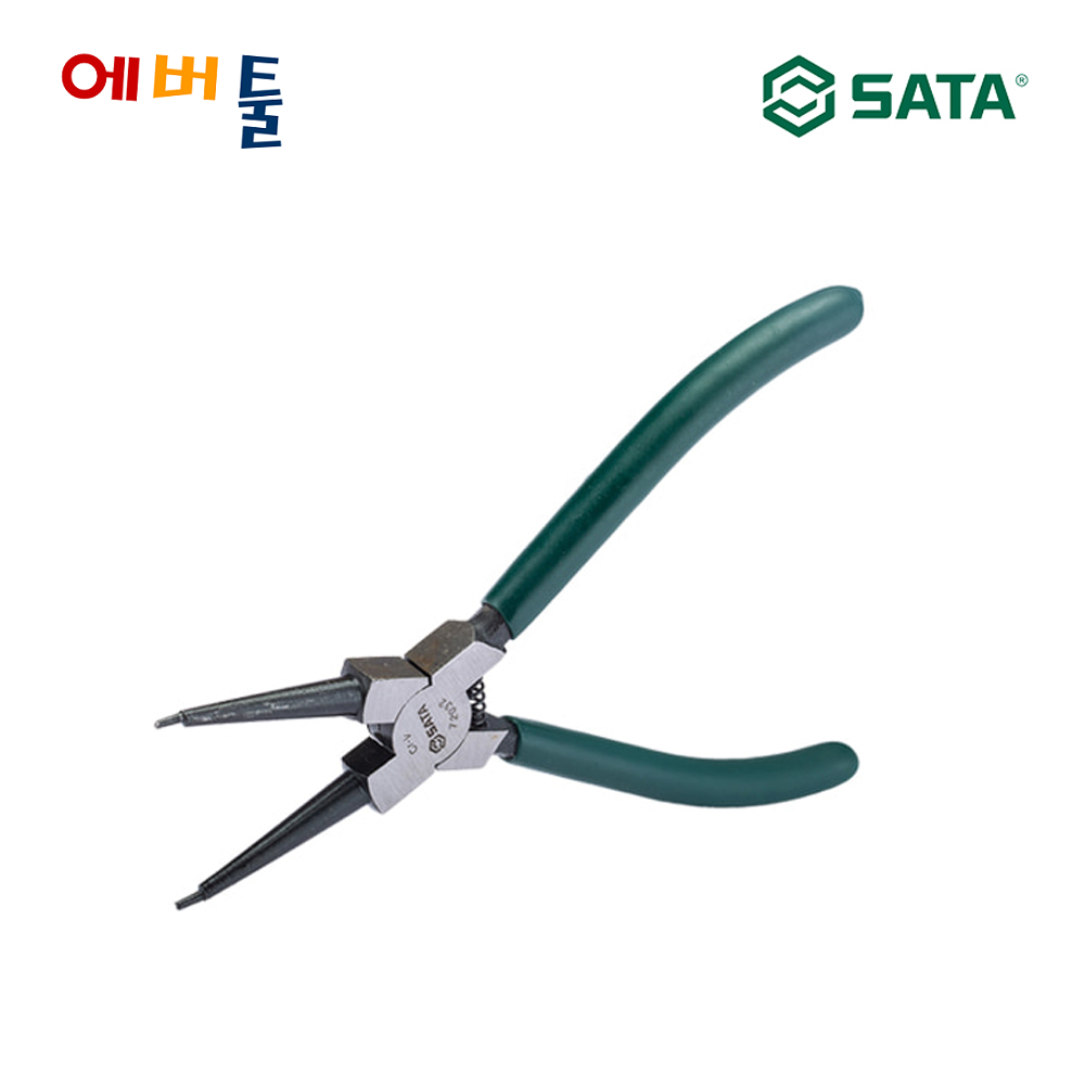 사타 72032 스냅 링 플라이어 7인치 오므림 직선, 1개 6,500원