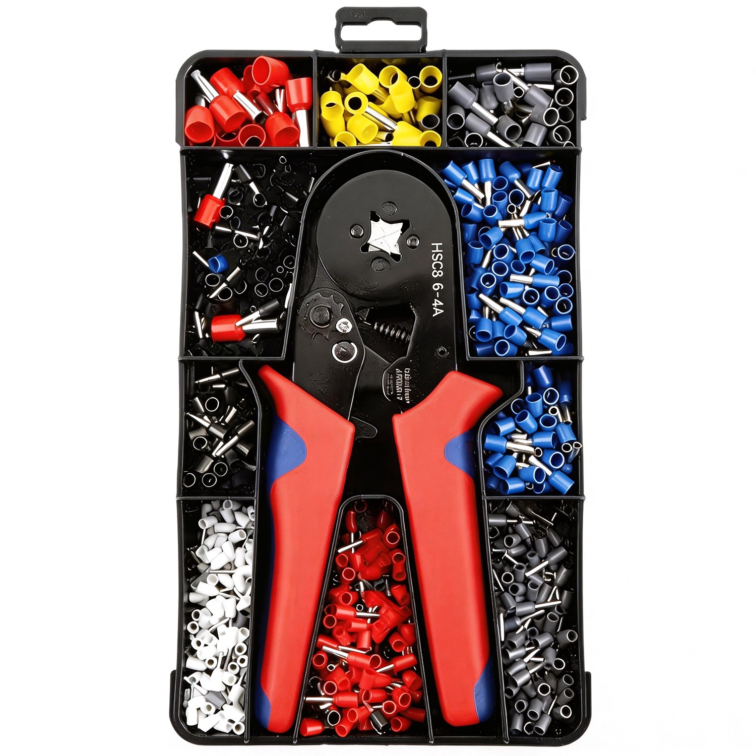 압착 공구 세트 : 펜홀 단자 1200PCS + 압착기 1개 (전선 연결용) 19,800원