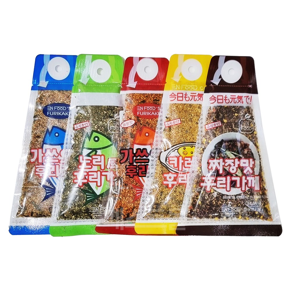 이엔 후리가께 5종 세트구성 6,750원