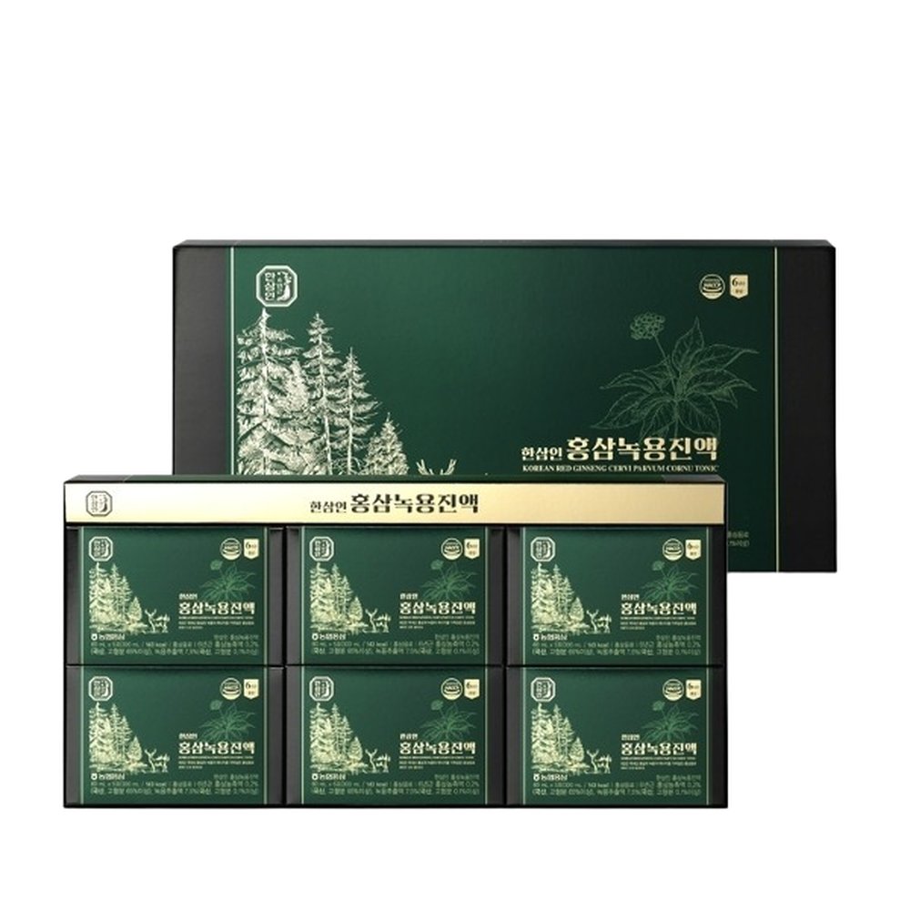 한삼인 홍삼녹용진액 60mlx30 1세트+쇼핑백12118833643586 63,640원