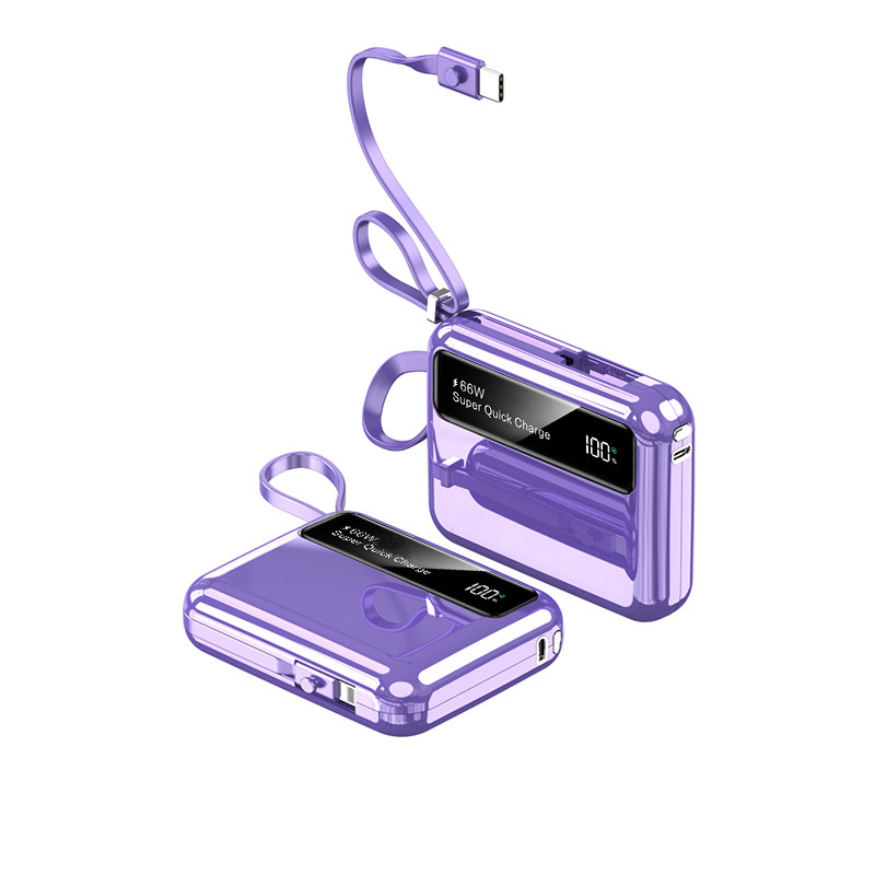 66W 고속충전 20000mAh 보조배터리 내장케이블 항공 규정 준수 45,660원