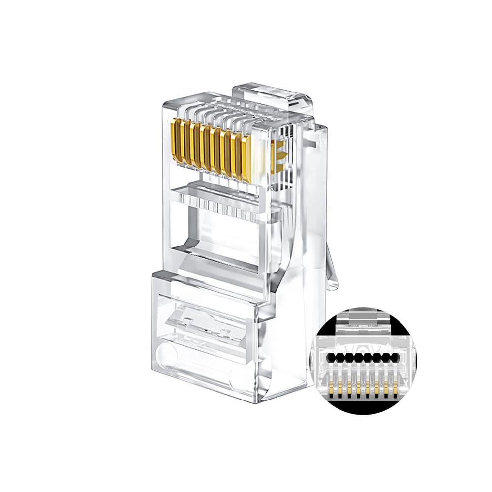 CAT.6 UTP 관통형 플러그(EZ Plug) 100개 IN-U6PASS, 1세트 10,200원