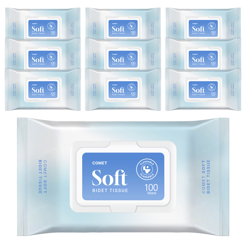 코멧 소프트 부드러운 비데티슈 캡형 15,490원