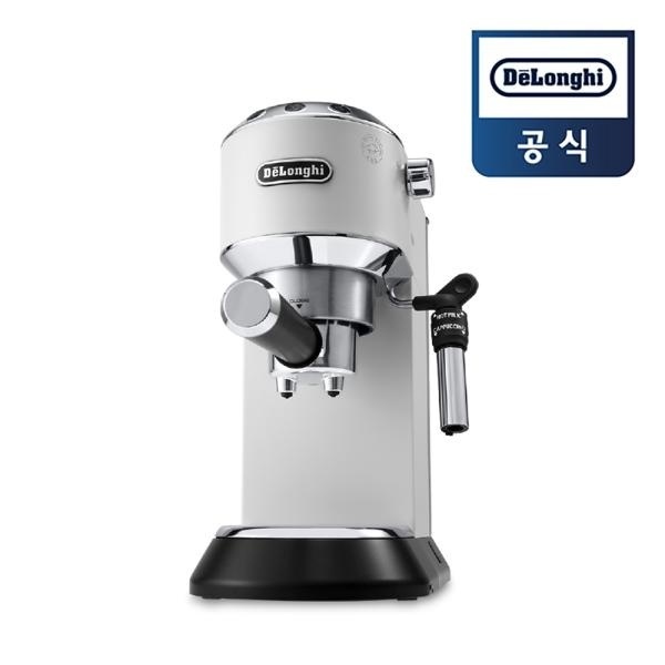 [드롱기] 뉴데디카 반자동 커피머신 화이트 EC685.W 236,900원