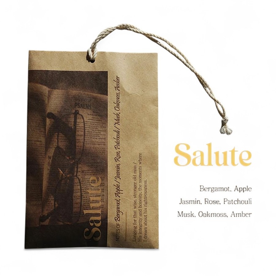 Asher 아세르 퍼퓸 사쉐 Salute x3개 은은한 과일향 걸이형 방향제 44,100원