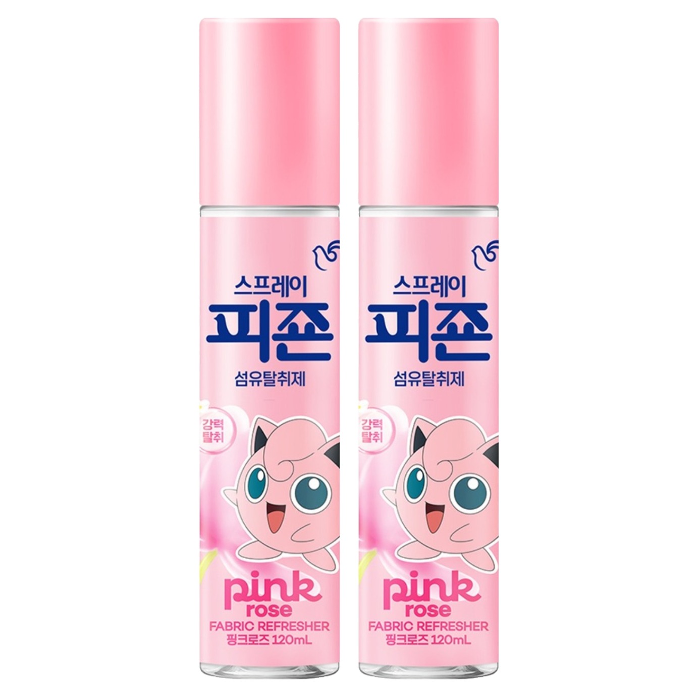 피죤 스프레이 강력 섬유탈취제 핑크로즈, 120ml, 2개 6,860원