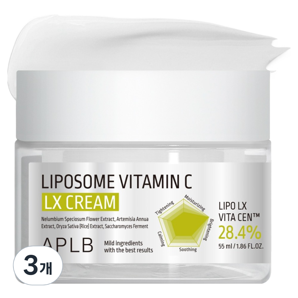 APLB 리포좀 비타민C LX 크림, 3개, 55ml 47,700원