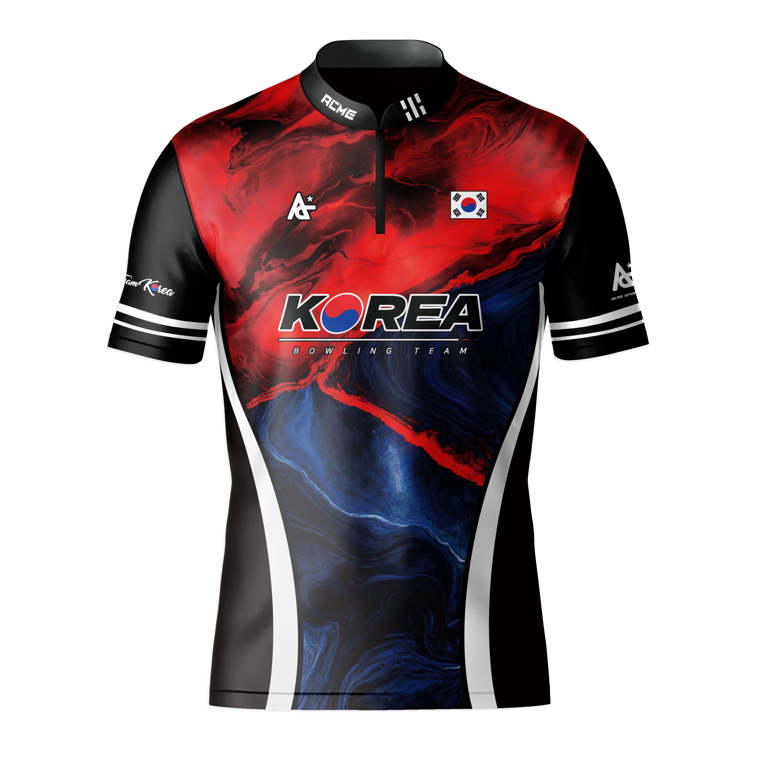 볼링티셔츠 집업티 CoKR09-국대 애크미 ACME 볼링연습티 49,000원