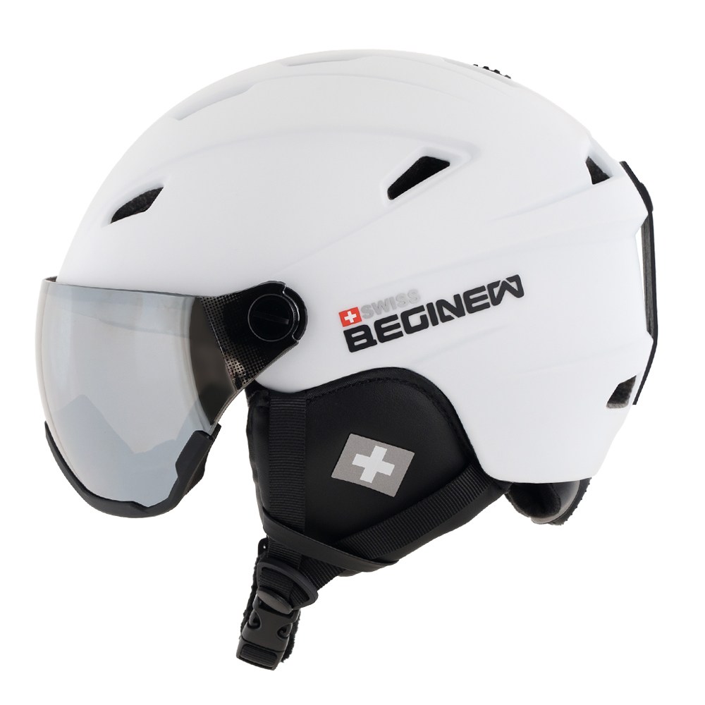 스위스비기뉴 스키 바이저헬멧 고글일체형 아시안핏 블리자드 아동 초등학생 성인용 82,000원