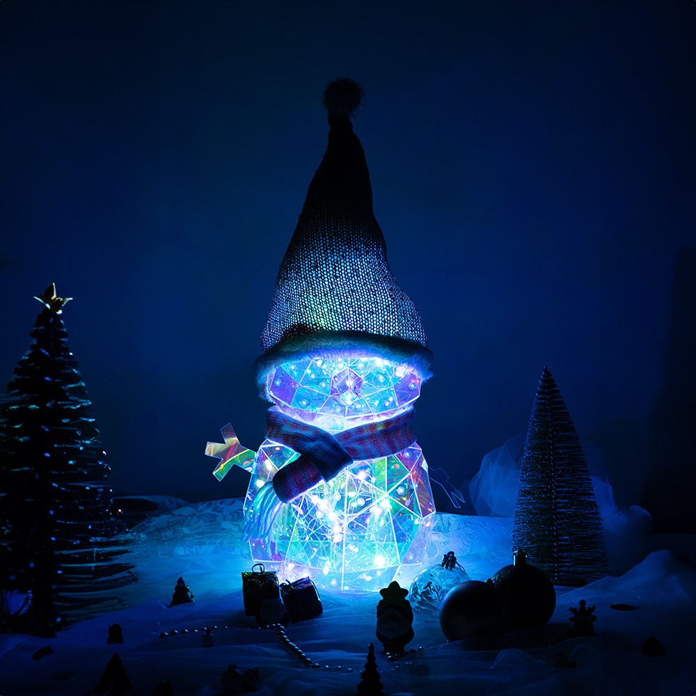 아트조이 LED 홀로그램 무드등 성탄절 장식소품 조명 크리스마스 선물 눈사람 26,900원