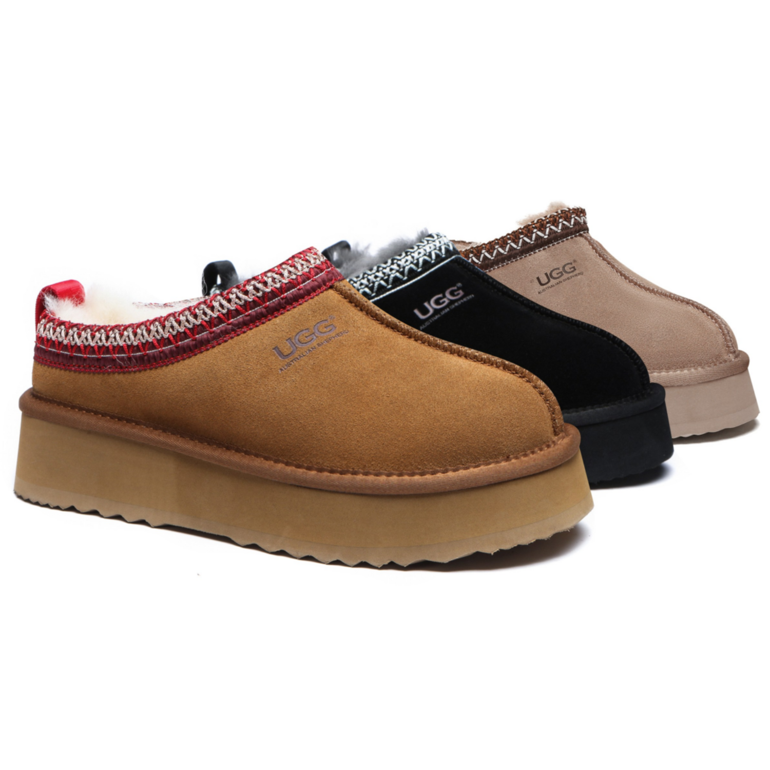 24년 신상 호주정품 에버 AS UGG 벤터스 플랫폼 통굽 4cm 어그슬리퍼 양털 어그슬립온 AS2053 [호주직배송] 76,610원