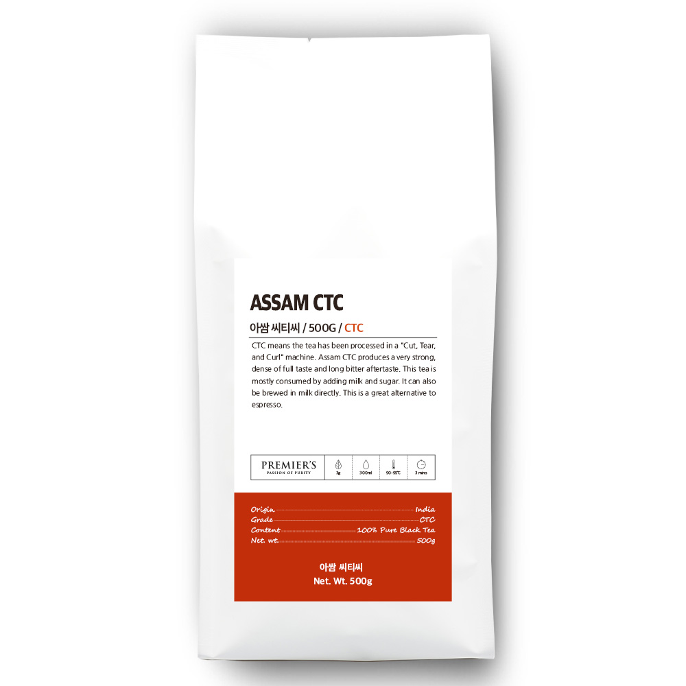 프리미어스 루즈티 아쌈 CTC 홍차, 500g, 1개, 1개입 45,600원