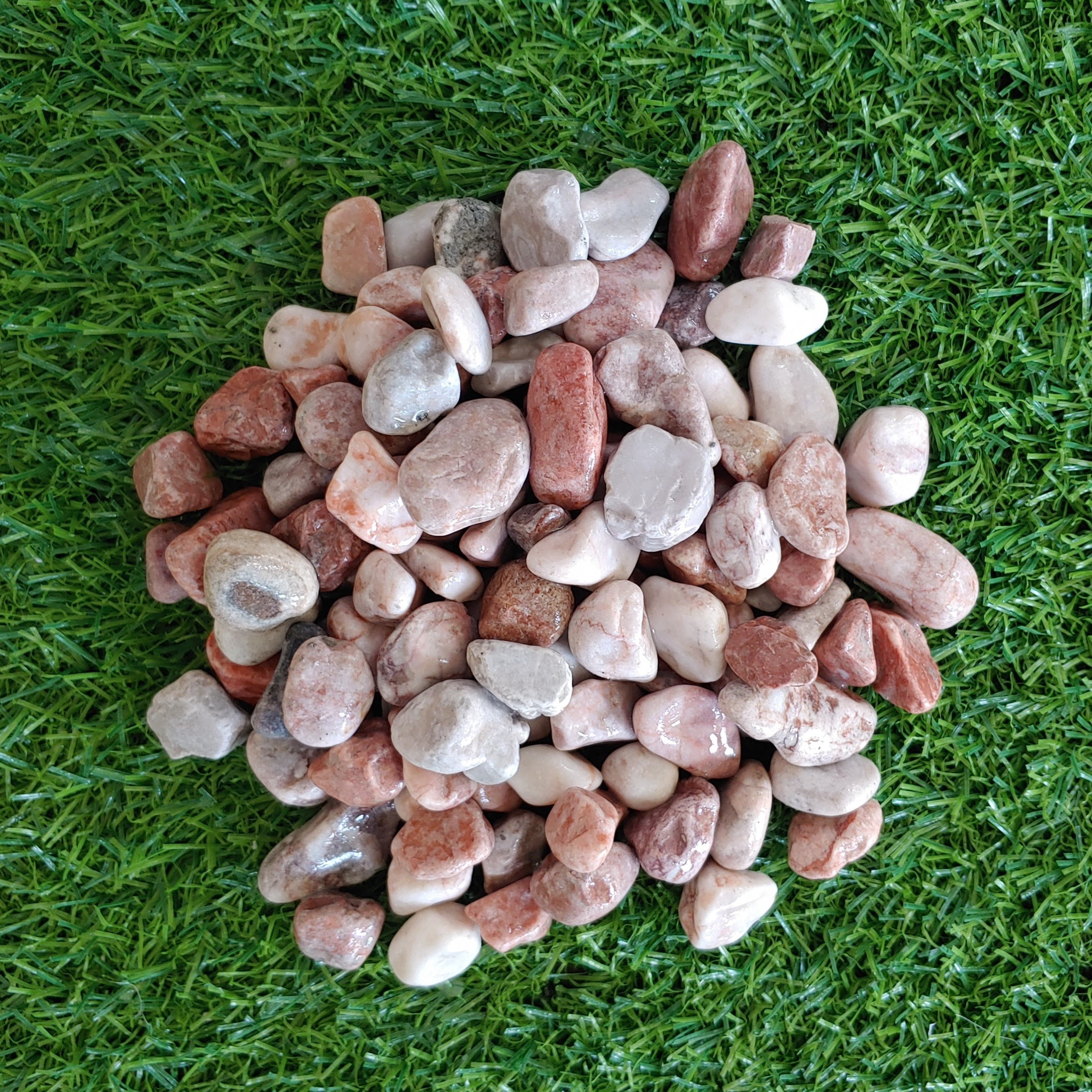 핑크자갈 1kg 3kg 어항 화분 조경 카페 실내 실외 인테리어 바닥 마감재, 1개, 1kg 5,400원