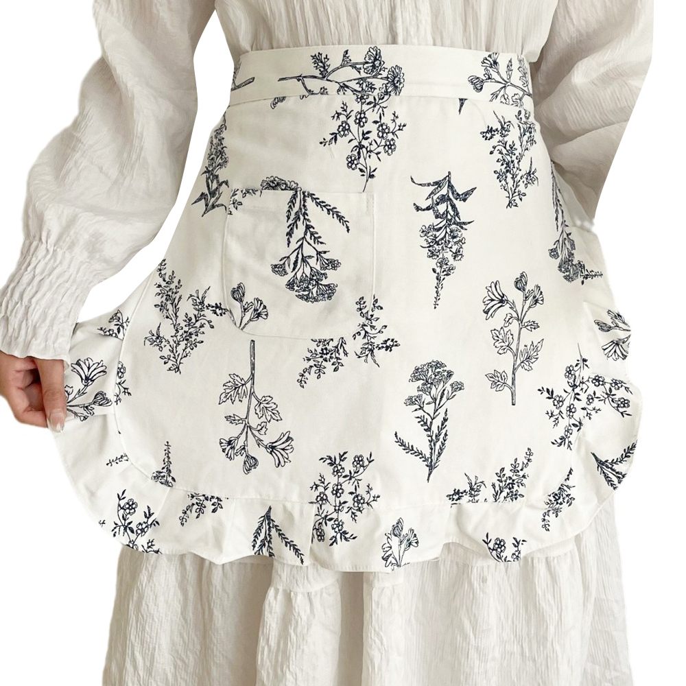 바른리빙 소피아 허리 앞치마 에이프런, 플로라, 1개 8,270원