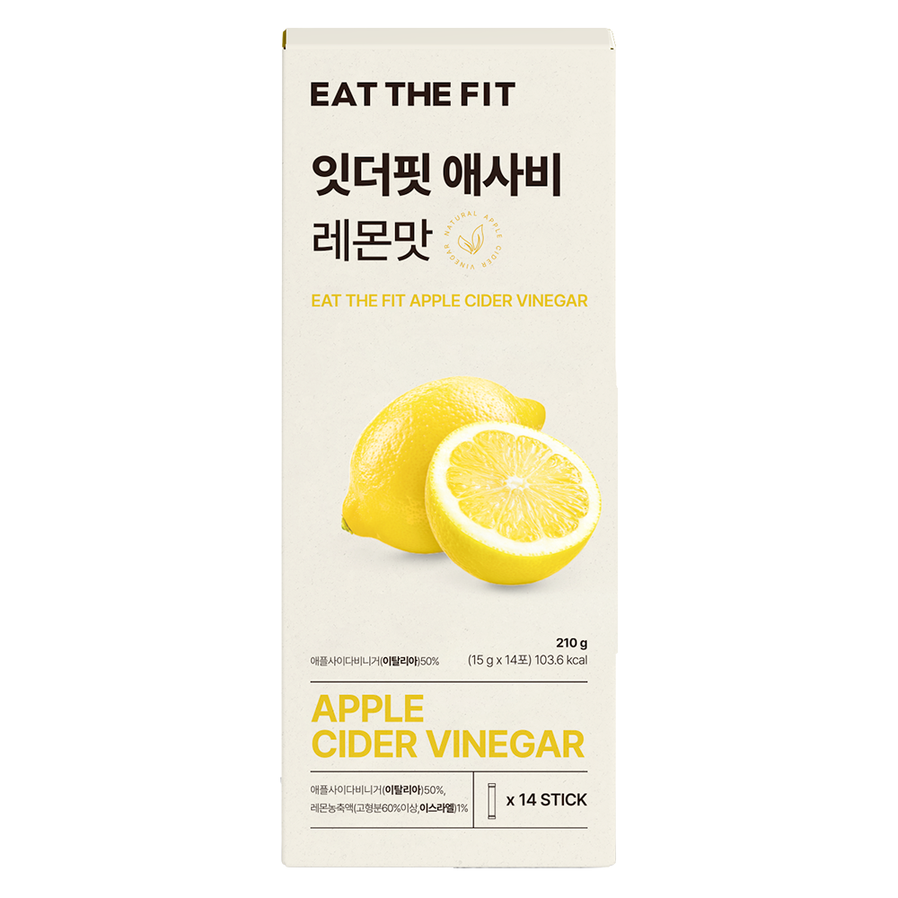 잇더핏 애사비 레몬맛, 14포, 1박스, 210g 17,800원